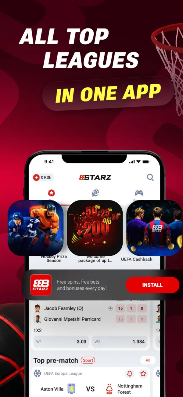 Cashier and account in the 888starz app